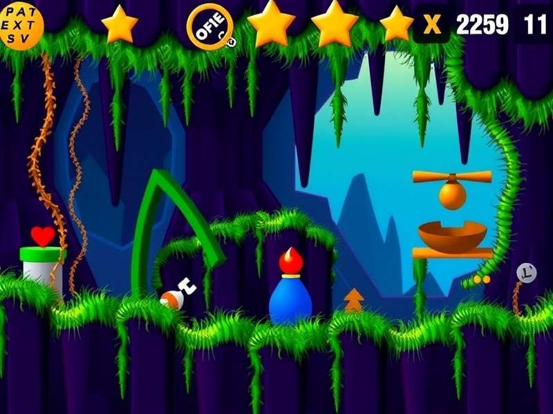 Aubergine Adventure Supreme gameplay screenshot